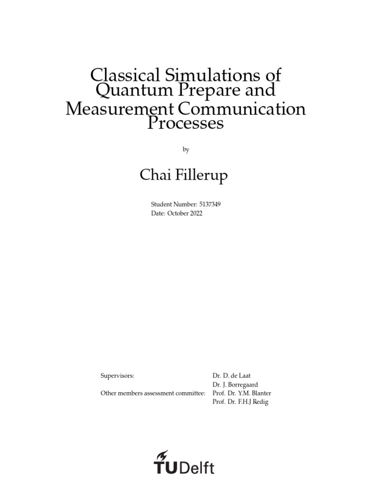 Classical vs. Quantum Communication Analysis | PDF | Code | Probability ...