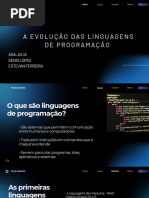 História das Linguagens de Programação | PDF | Linguagem de programação ...