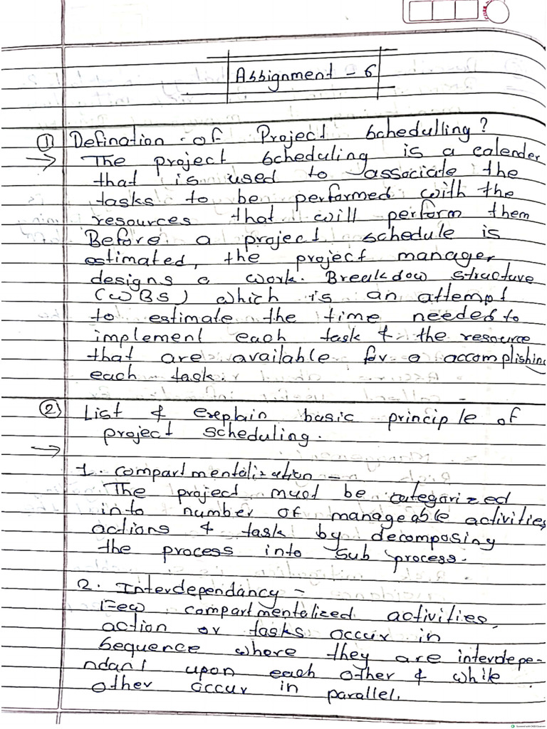 SE Assignment 6,7 | PDF
