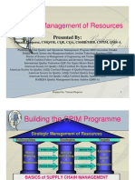 Strategic Resource Management