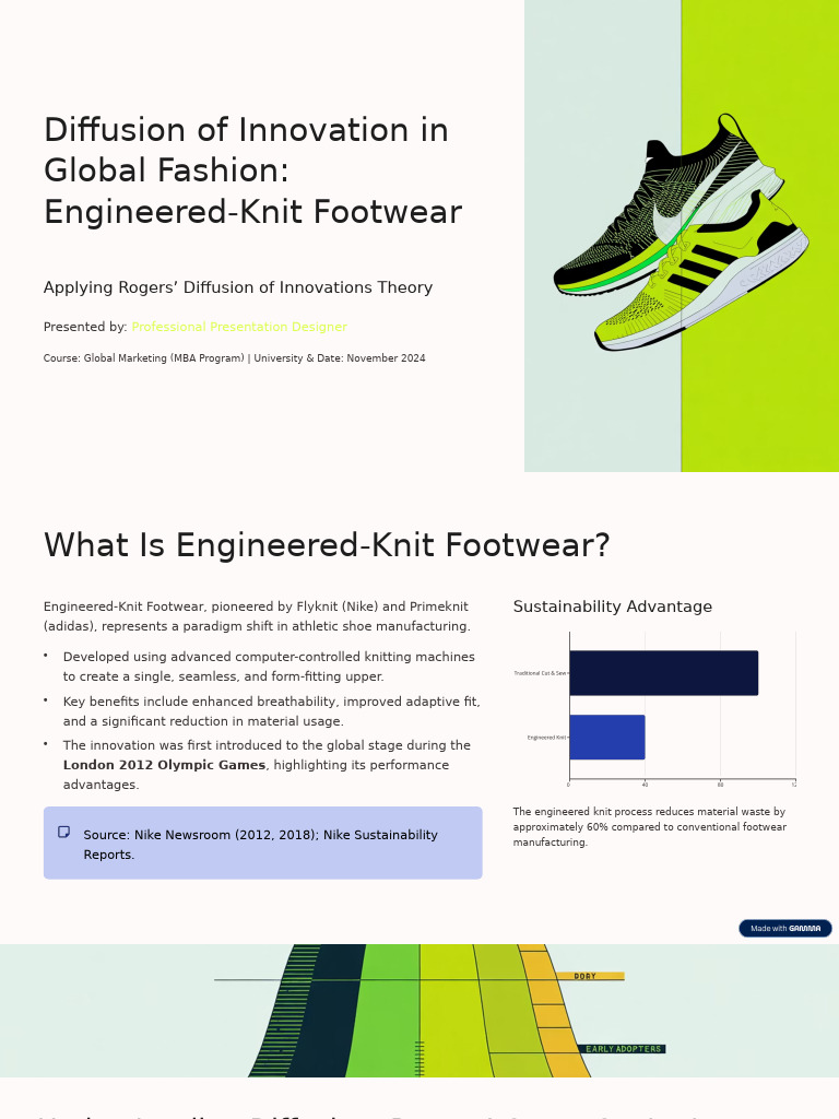 Engineered-Knit Footwear Innovation | PDF | Innovation | Nike