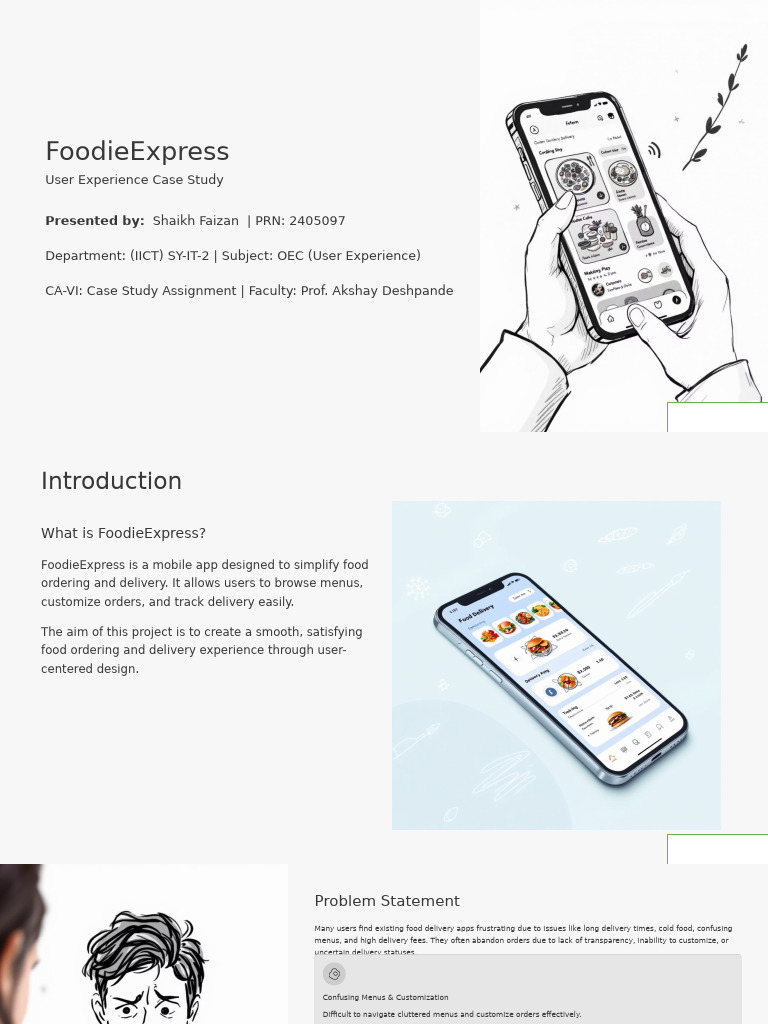 Foodie Express | PDF | Point Of Sale | Menu