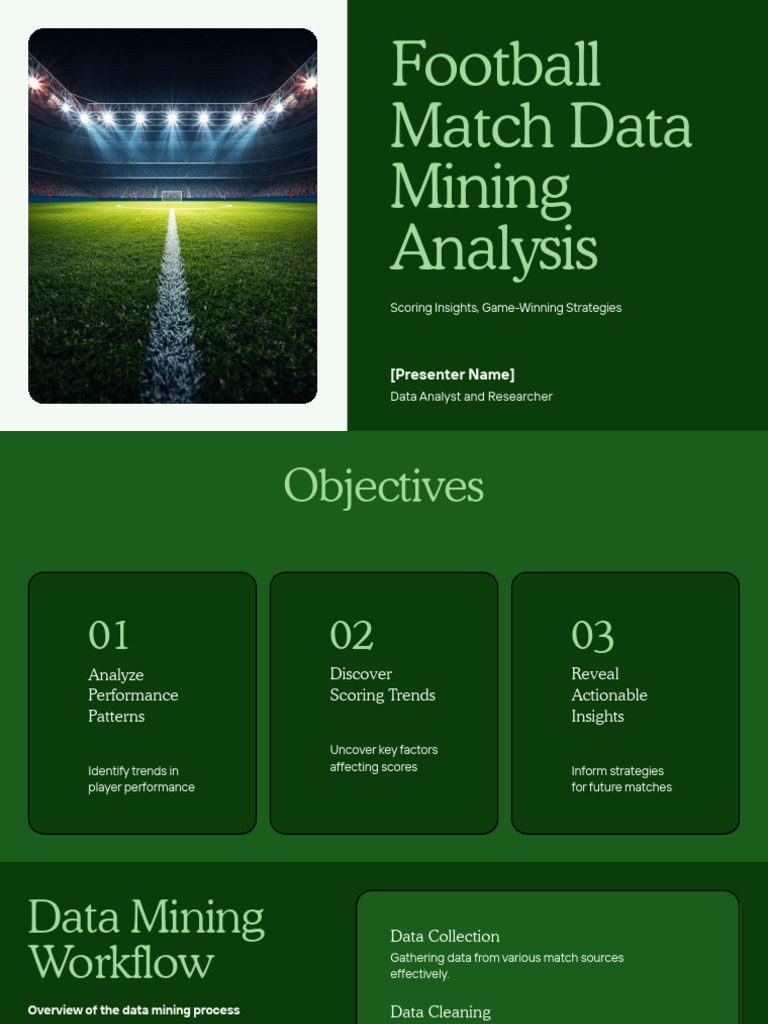 Presentation - Football Match Data Mining Analysis | PDF | Data ...