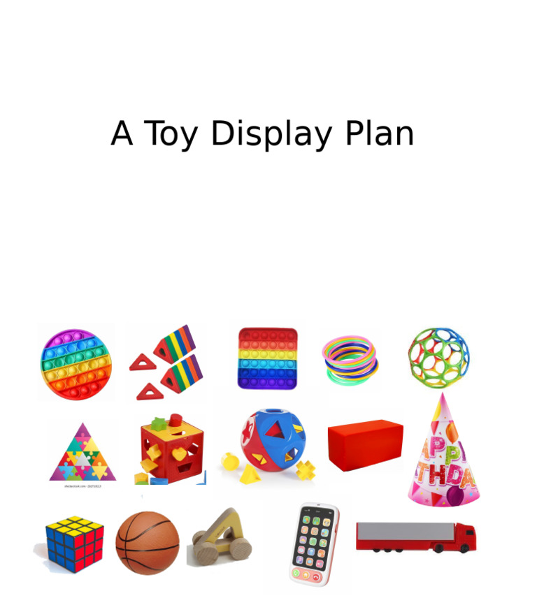 A Toy Display Plan | PDF
