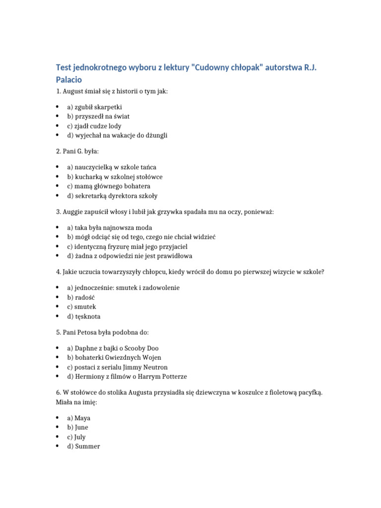 test-cudowny-chlopak-pdf