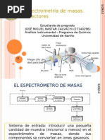 Download Espectrometra de masas- expo by Miguel Nastar SN95009529 doc pdf