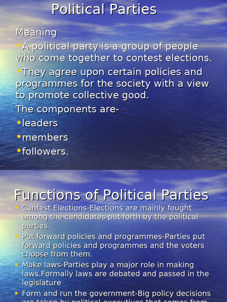 Resource 20251018121415 Political Parties | PDF | Indian National ...