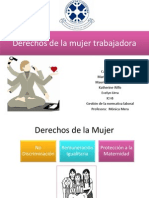 Derechos de La Mujer Trabajadora