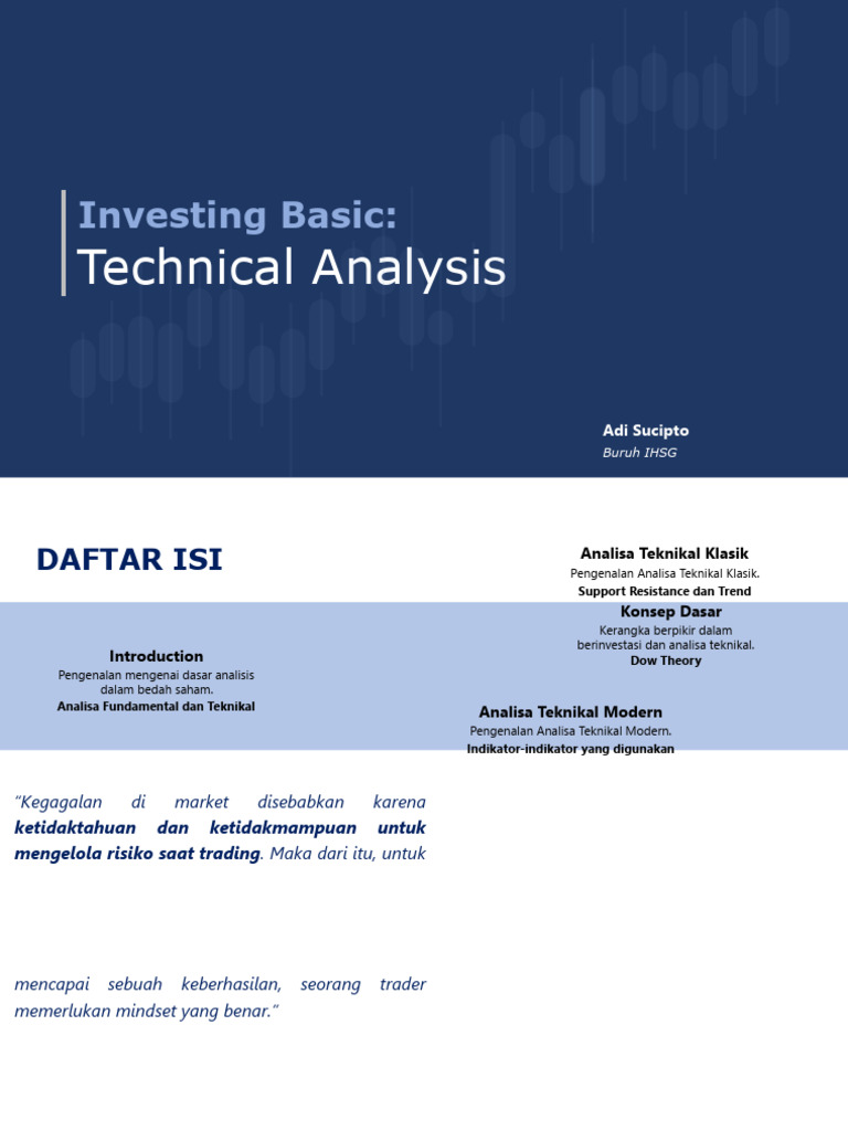 Analisis Teknikal Saham untuk Investor | PDF