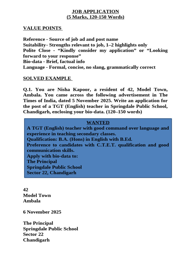 Job Application | PDF | Learning | Human Communication