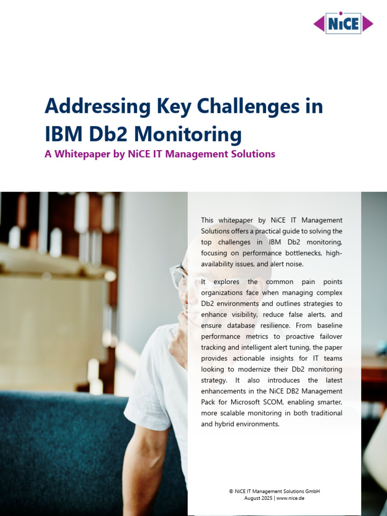 IBM Db2 Monitoring Challenges Solved | PDF | Ibm Db2 | Databases