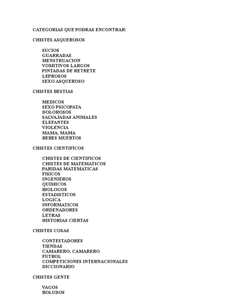 449 Paginas de Chistes | PDF | Gatos | Alimentos, image size:768x1024