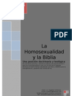 La Biblia y La Homosexualidadm
