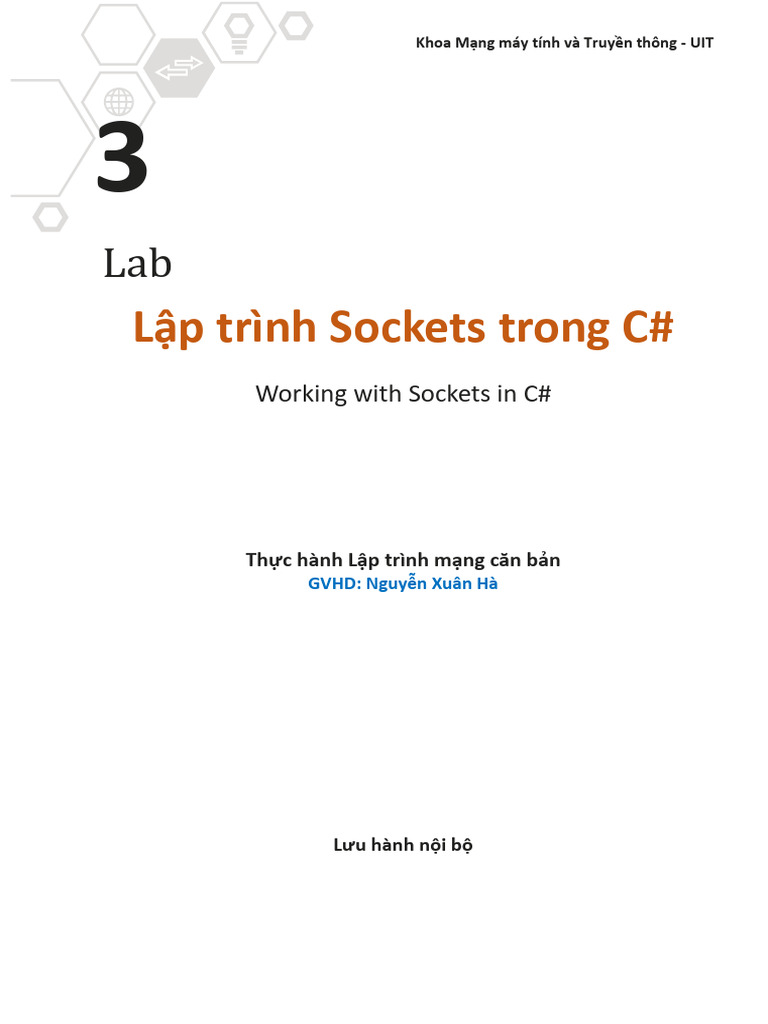 Lab 3 Working With Sockets in C | PDF
