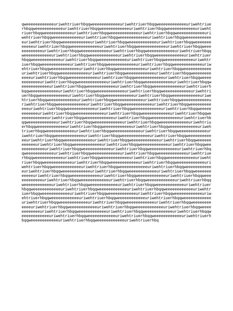 Qwe | PDF