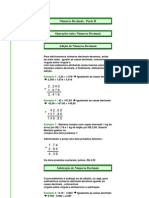 Operacoes Com Numeros Decimais