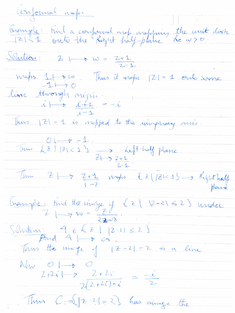 Möbius Transformations | PDF
