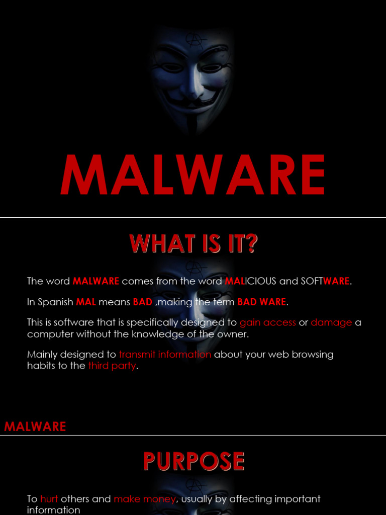 Understanding Malware Types and Risks | PDF | Malware | Computer Virus