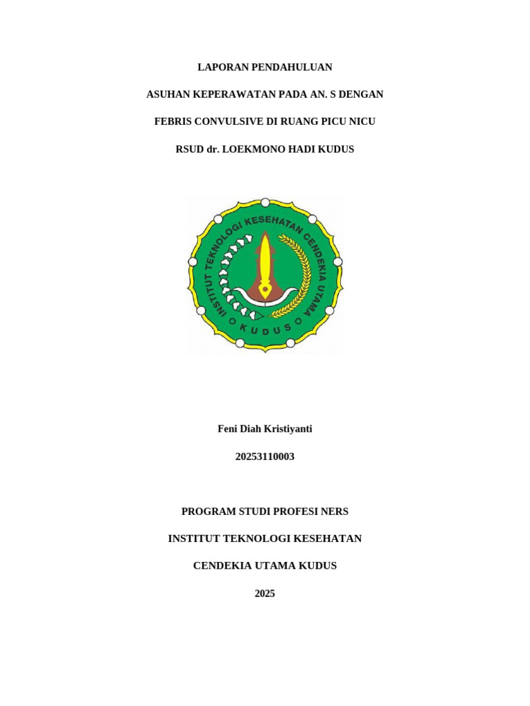Lp Anak Kejang Demam | PDF