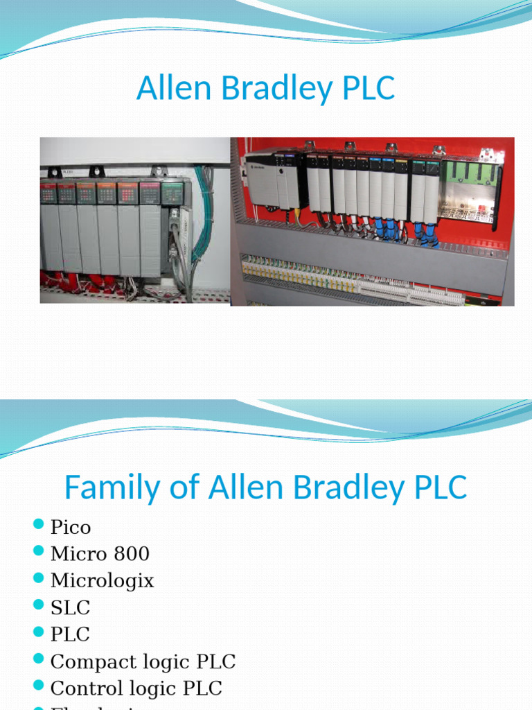 Allen Bradley | PDF | Power Supply | Programmable Logic Controller