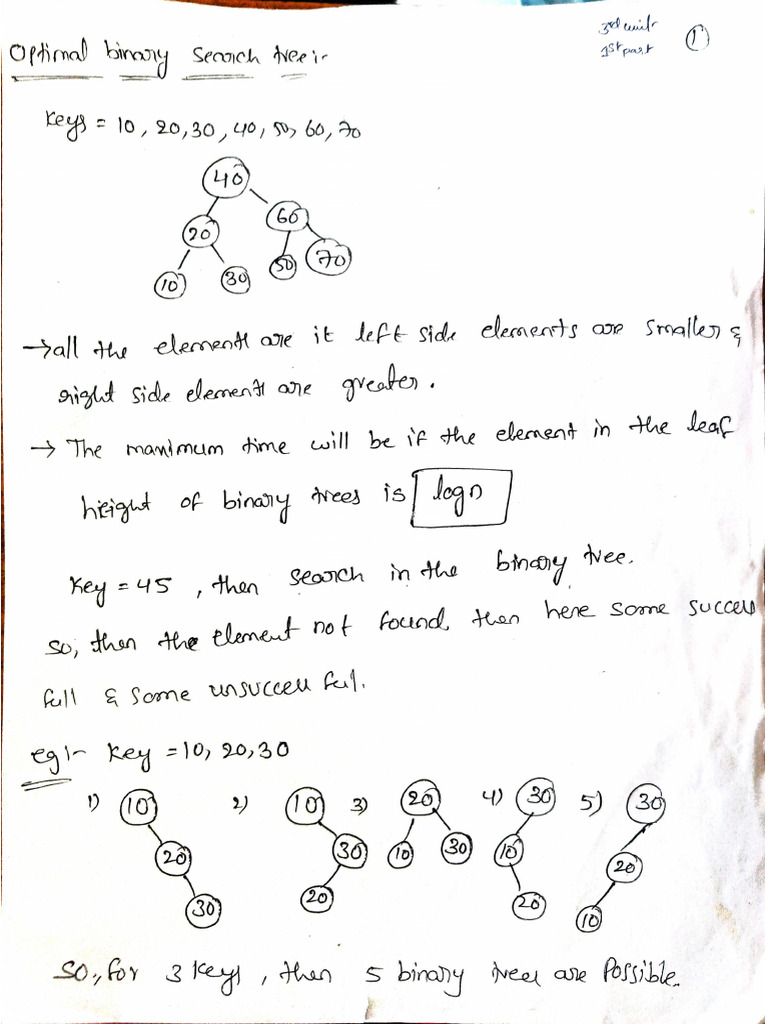 DAA unit 3 | PDF