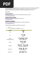 Basic Korean Conversation Scripts | PDF | Politics Of Korea | East Asia
