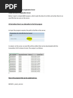 SAP Excel Upload with TEXT_CONVERT_XLS_TO_SAP | PDF | Microsoft Excel ...