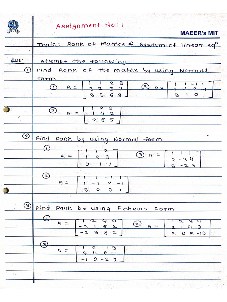 Assignment No 1 | PDF