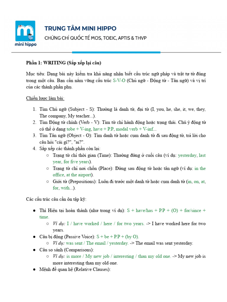 Ôn Tập Tadv | PDF
