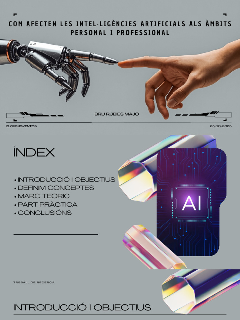 White and Black Futuristic Technology Presentation | PDF