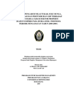Download Analisis Pengaruh Nilai Tukar Suku Bunga by Jurnal  Paper  Skripsi  Tesis  Publikasi  Riset Ekonomi Indonesia   Internasional SN95020839 doc pdf