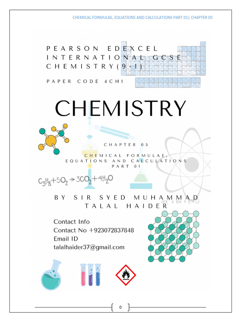 Balancing Chemical Equations & Moles | PDF | Mole (Unit) | Molecules