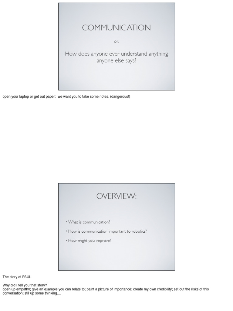 Lec04 GettingStartedwithComm | PDF | Paul Krugman | Communication