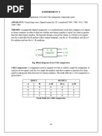 2-Bit Magnitude Comparator Design Guide | PDF | Digital Electronics ...