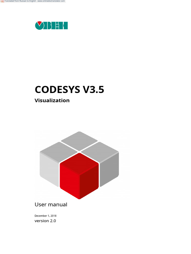 CODESYS V3.5 Visualization Manual | PDF | Cursor (User Interface ...
