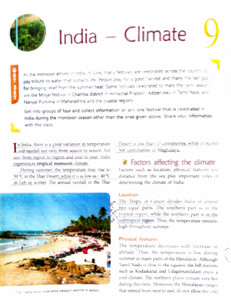 India Monsoon Climate Overview | PDF | Atmospheric Sciences | Atmosphere