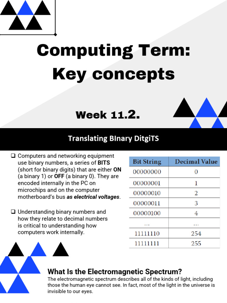 Understanding Binary and Programming Languages | PDF | Programming ...