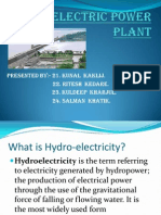 4299Hydro-Electric Power Plant History