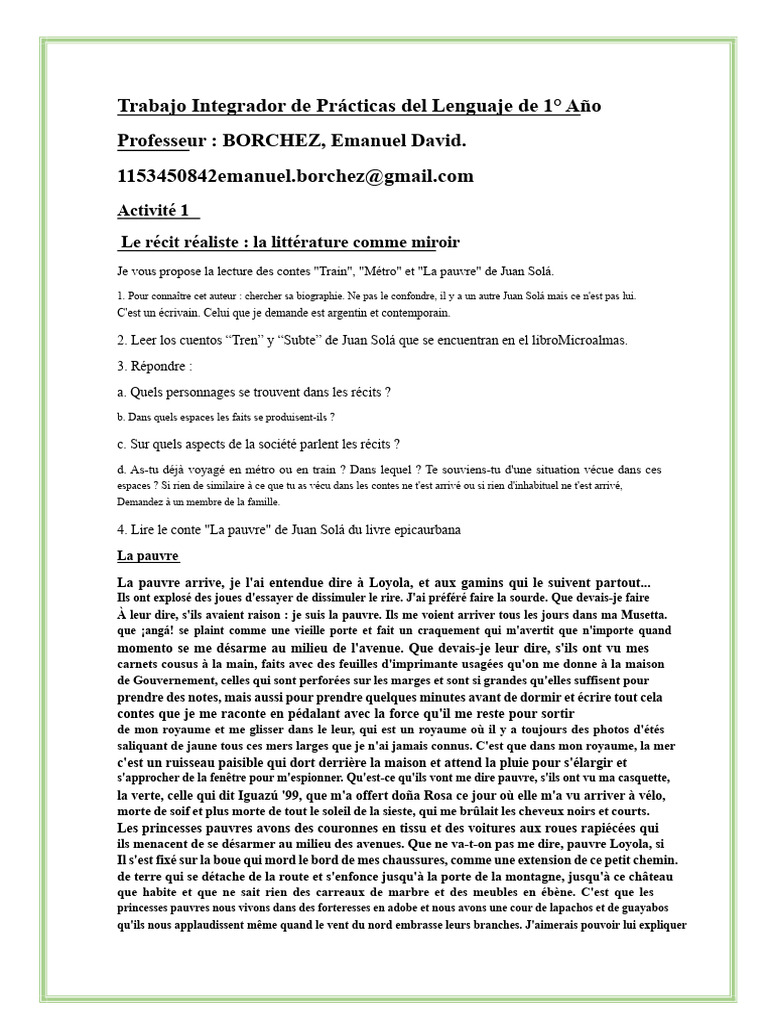Analyse des récits réalistes de Juan Solá | PDF | Galaxie | Étoiles