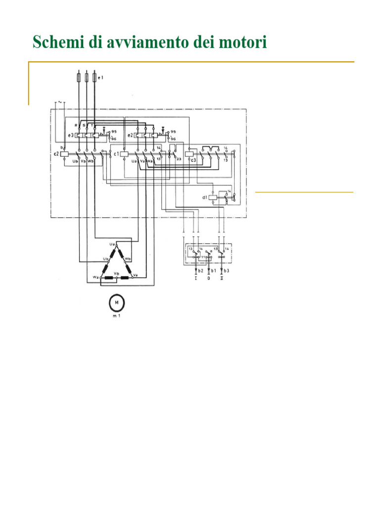 Schemi Di Avviamento Dei Motori | PDF