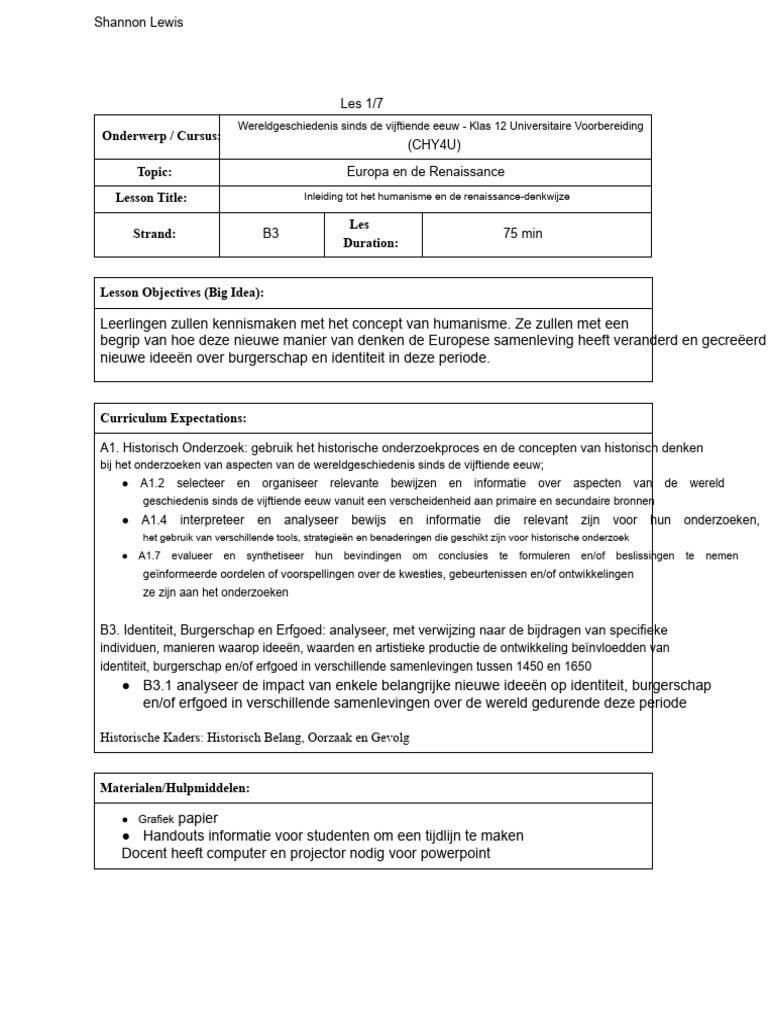 Les 1 | PDF