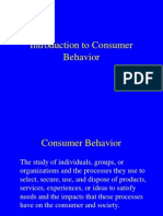 Introduction To Consumer Behavior