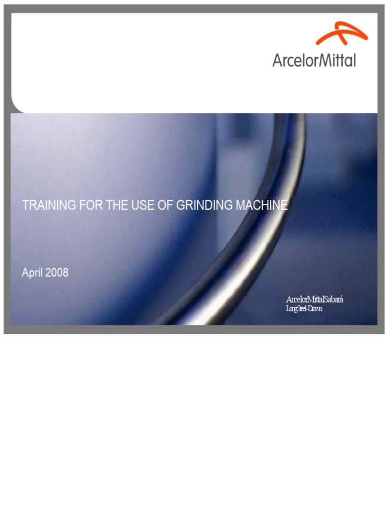 No 12 - Training Angle Grinder 2 | PDF | Grinding (Abrasive Cutting ...