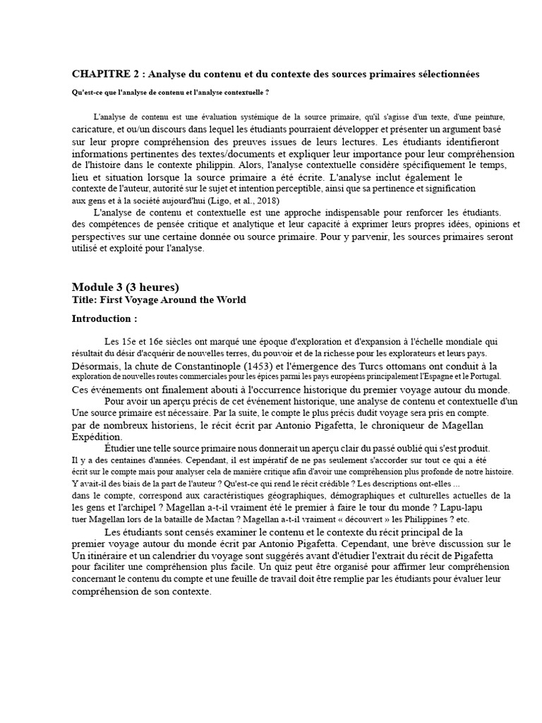 CHAPITRE 2 Module 3 | PDF