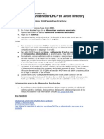 Caso Práctico. Autorización de DHCP en Active Directory