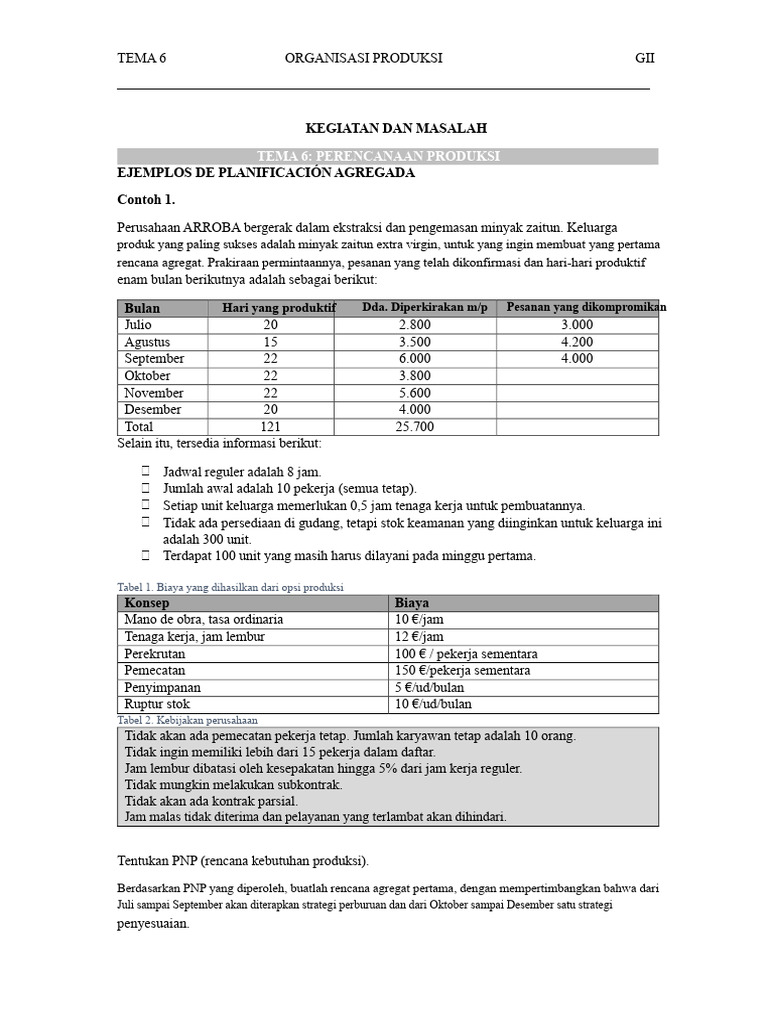 Contoh Dan Latihan PAP | PDF