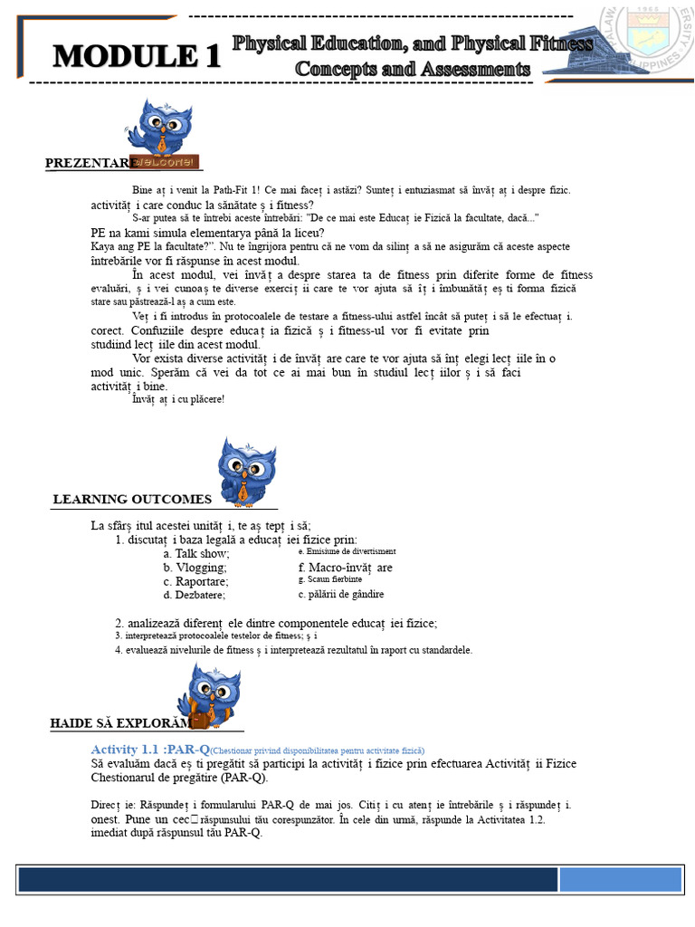 PATHFIT 1 Modul 1 Final | PDF