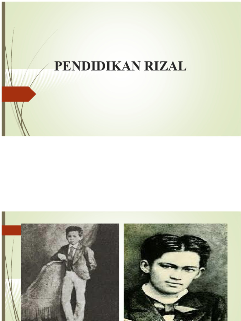 Pendidikan Awal Jose Rizal di Biñan | PDF