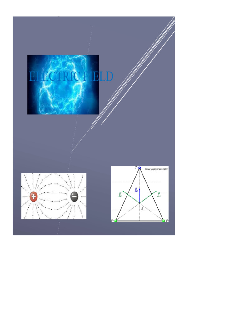 Electric Field | PDF | Electric Field | Force