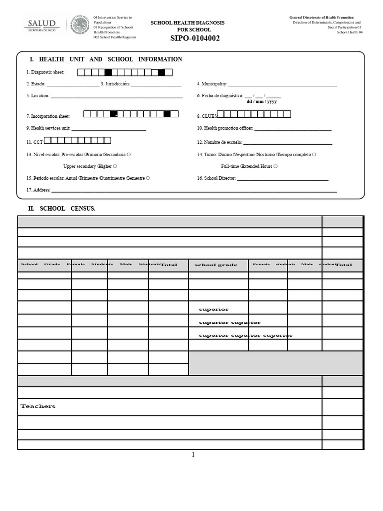 Diagnosis Certificate For School and Health Component | PDF | Substance ...